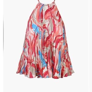 NWT!! Loretta halter top pink multi